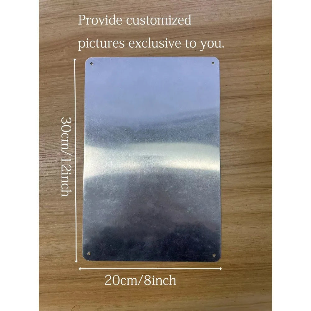 “Mars Attacks” Vintage Alien Invasion Metal Sign 8x12 Inch